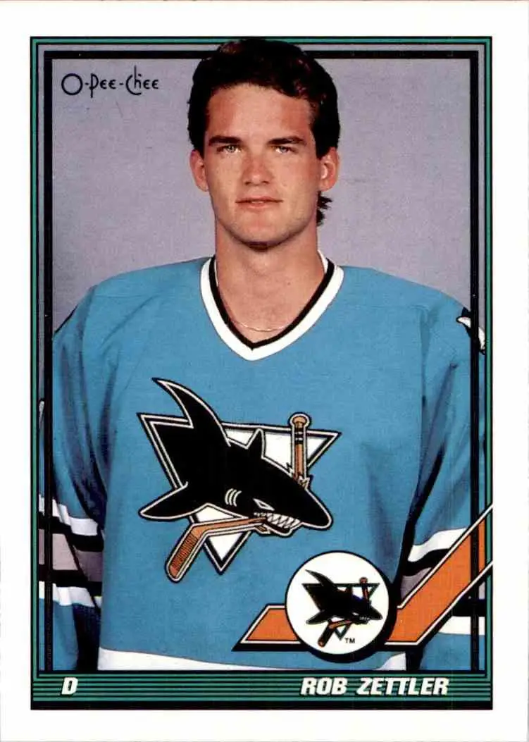 1991-92 O-Pee-Chee NHL # 272 Rob Zettler