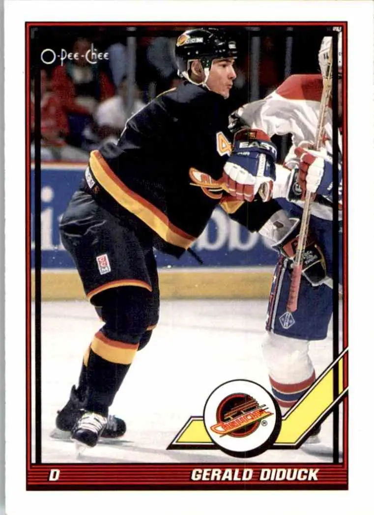 1991-92 O-Pee-Chee NHL # 280 Gerald Diduck