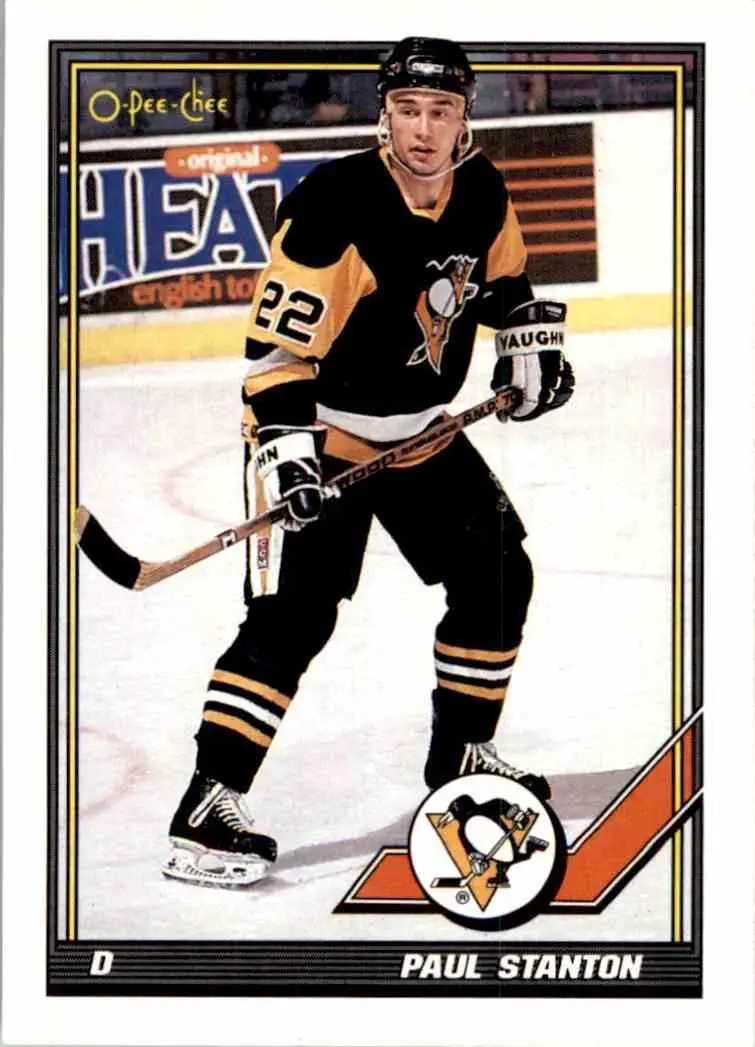 1991-92 O-Pee-Chee NHL # 339 Paul Stanton