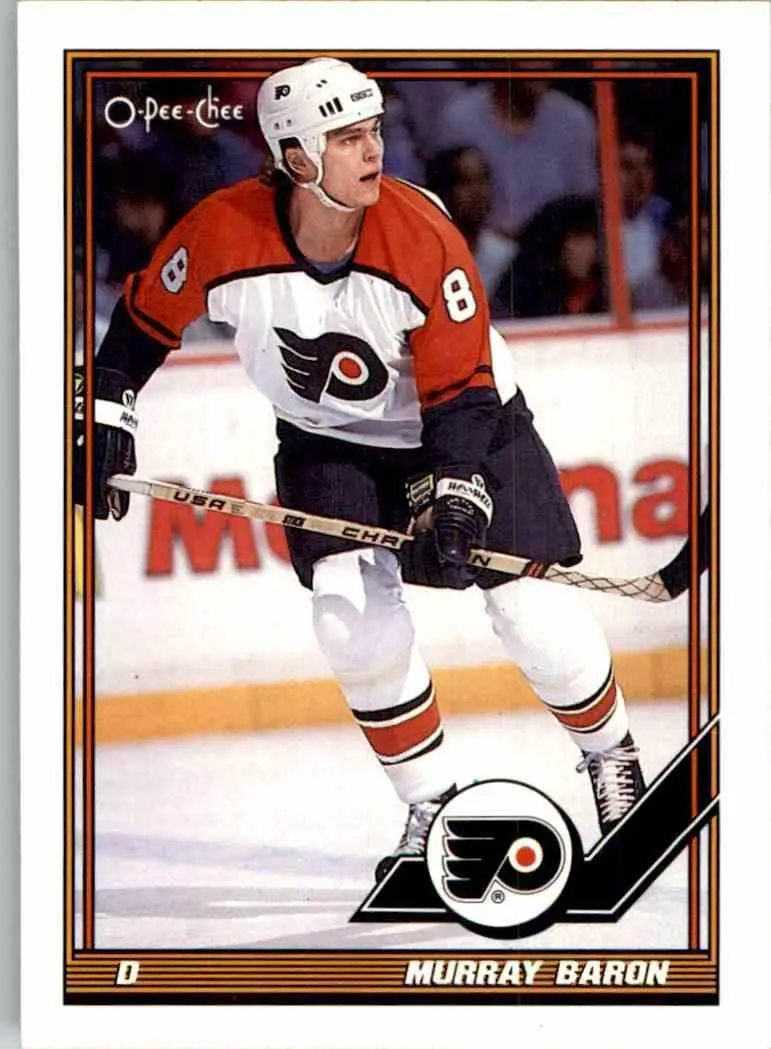 1991-92 O-Pee-Chee NHL # 373 Murray Baron
