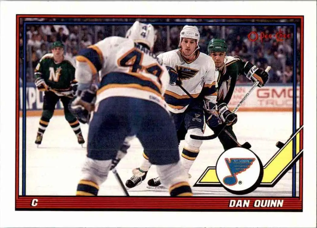 1991-92 O-Pee-Chee NHL # 393 Dan Quinn
