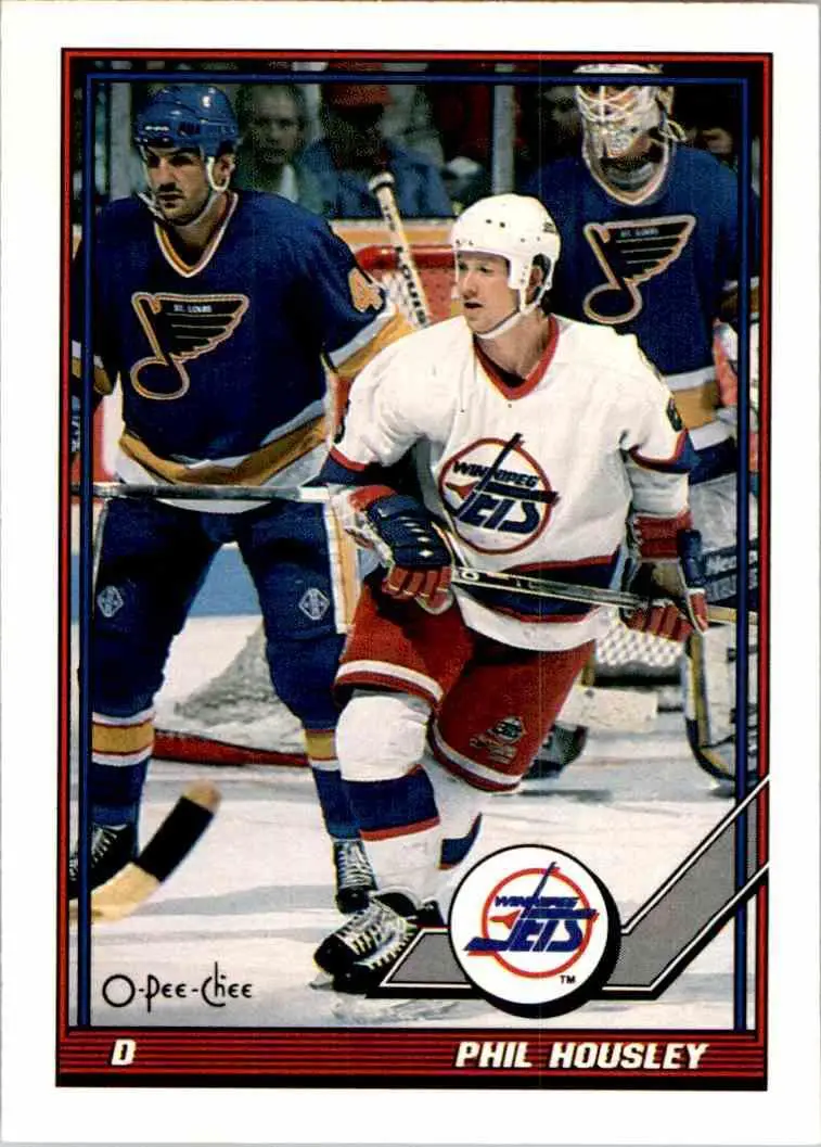 1991-92 O-Pee-Chee NHL # 395 Phil Housley
