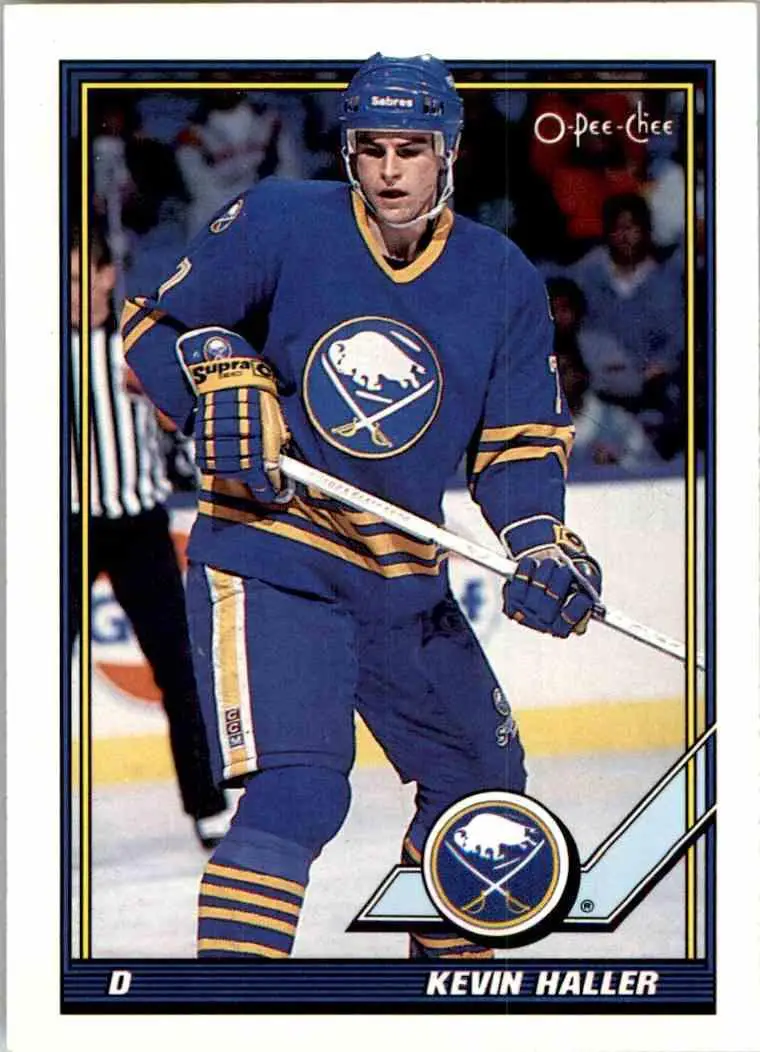 1991-92 O-Pee-Chee NHL # 473 Kevin Haller