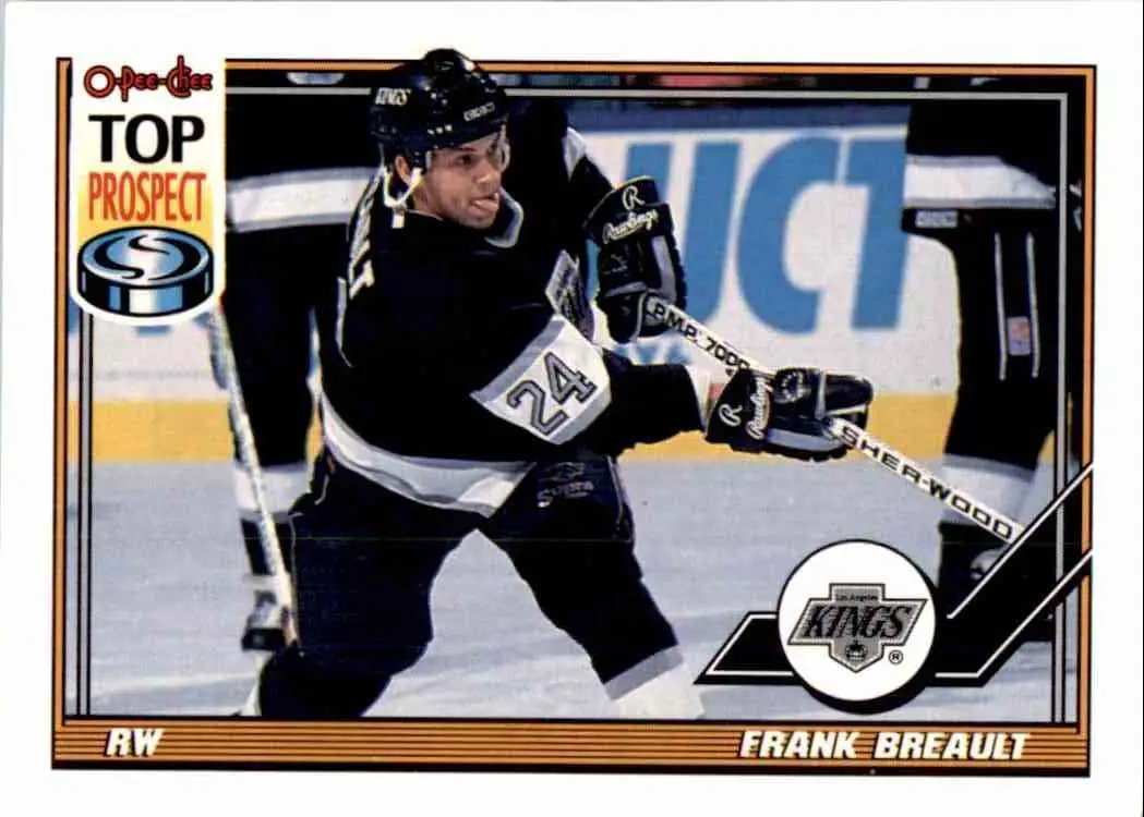 1991-92 O-Pee-Chee NHL # 496 Francois Breault