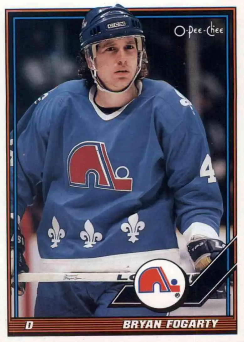 1991-92 O-Pee-Chee NHL # 500 Bryan Fogerty