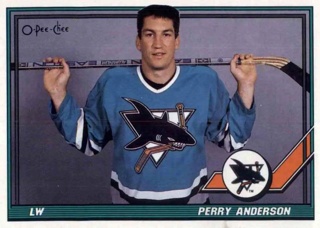 1991-92 O-Pee-Chee NHL # 501 Perry Anderson