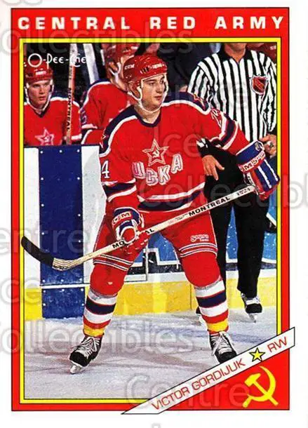 1991-92 O-Pee-Chee NHL # 15R Виктор Гордиюк