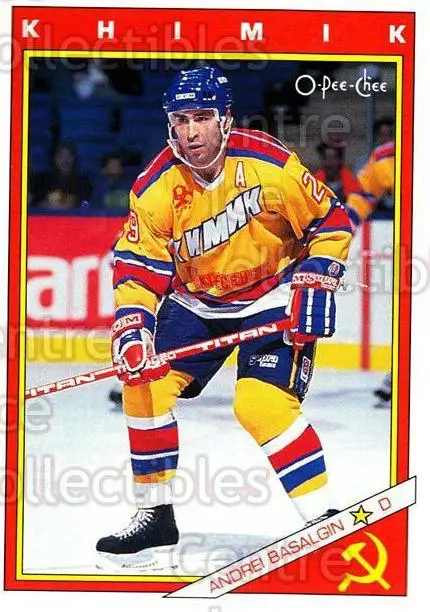 1991-92 O-Pee-Chee NHL # 49R Андрей Басалгин
