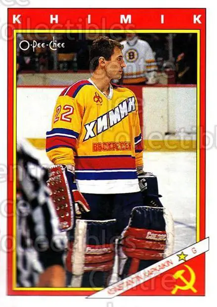 1991-92 O-Pee-Chee NHL # 51R Константин Капкайкин