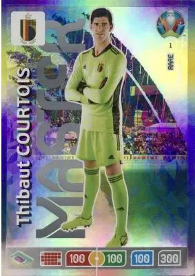 Panini EURO 2020 Preview Adrenalyn XL # 1 Thibaut Courtois