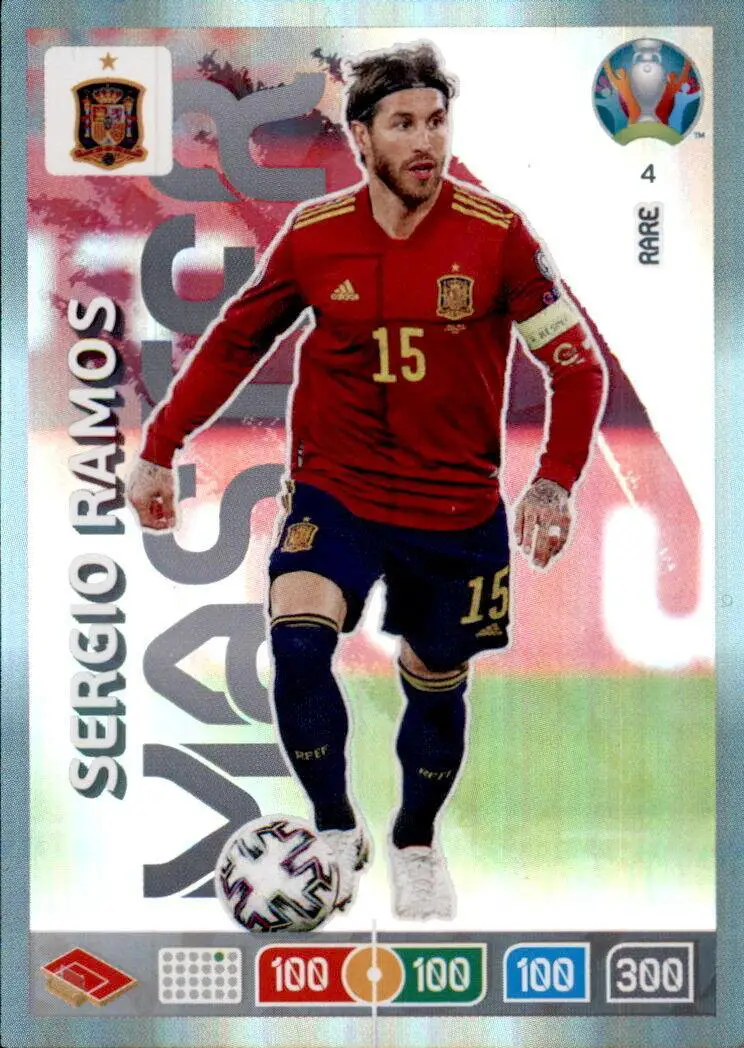 Panini EURO 2020 Preview Adrenalyn XL # 4 Sergio Ramos