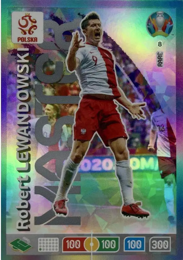 Panini EURO 2020 Preview Adrenalyn XL # 8 Robert Lewandowski