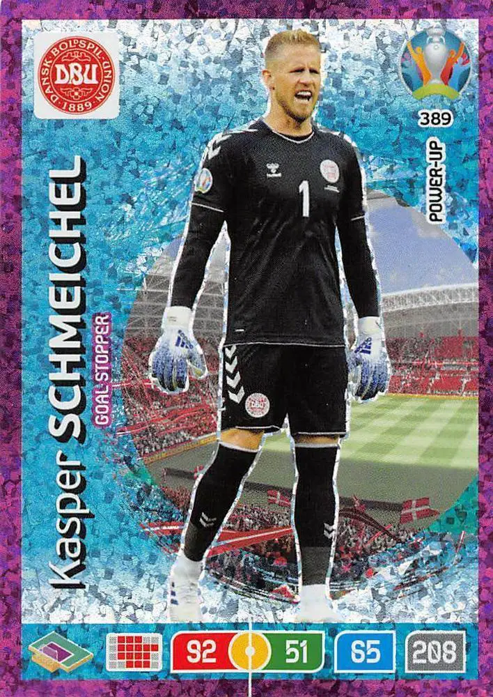 Panini EURO 2020 Preview Adrenalyn XL # 389 Kasper Schmeichel