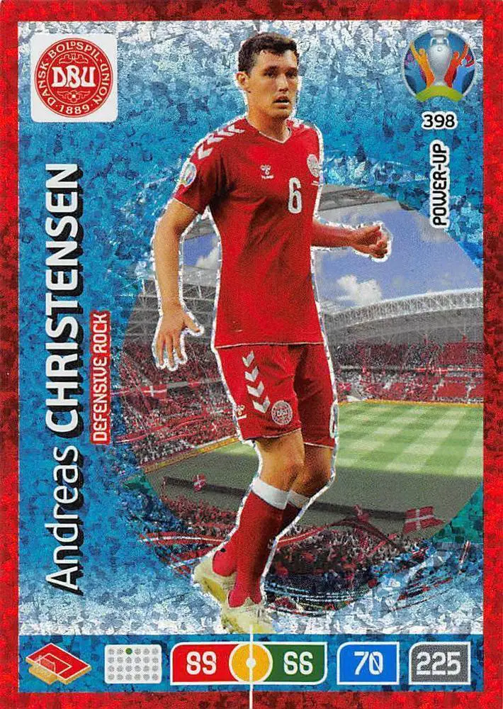 Panini EURO 2020 Preview Adrenalyn XL # 398 Andreas Christensen