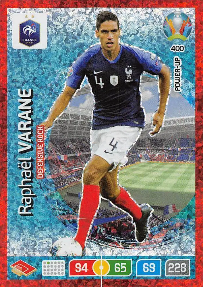 Panini EURO 2020 Preview Adrenalyn XL # 400 Raphael Varane