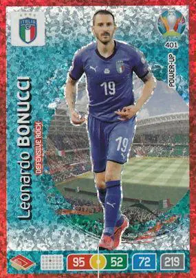 Panini EURO 2020 Preview Adrenalyn XL # 401 Leonardo Bonucci