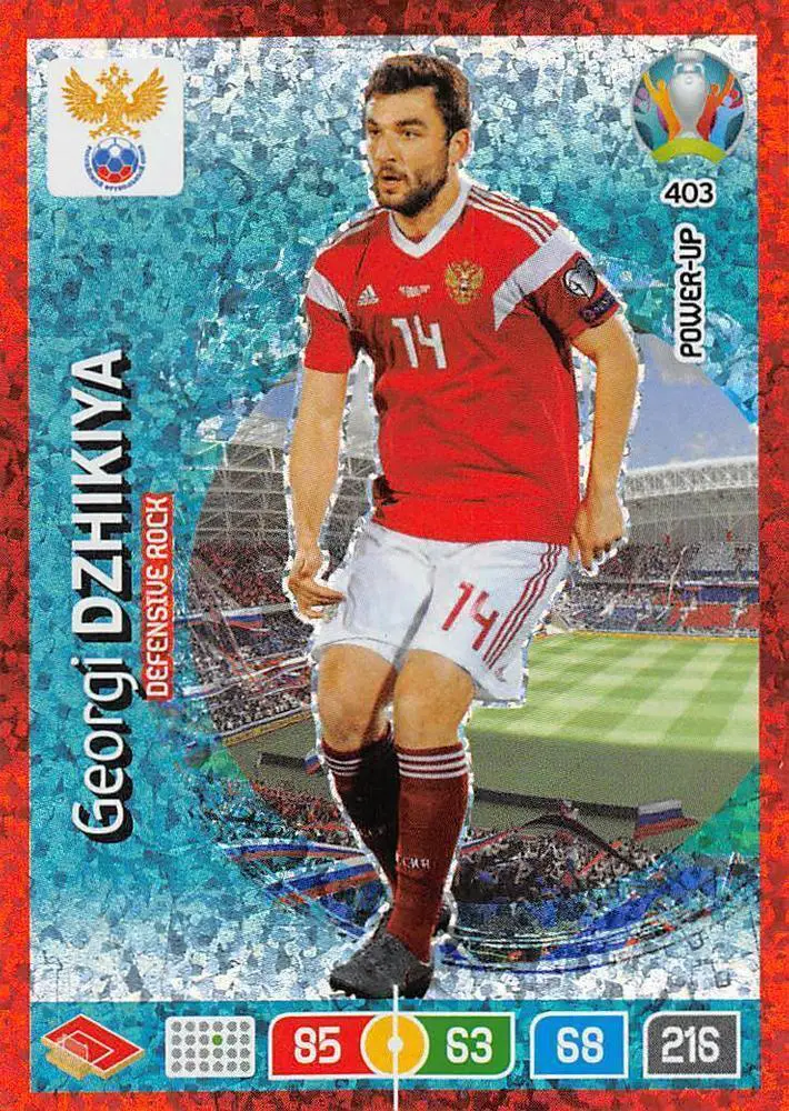 Panini EURO 2020 Preview Adrenalyn XL # 403 Georgi Dzikiya