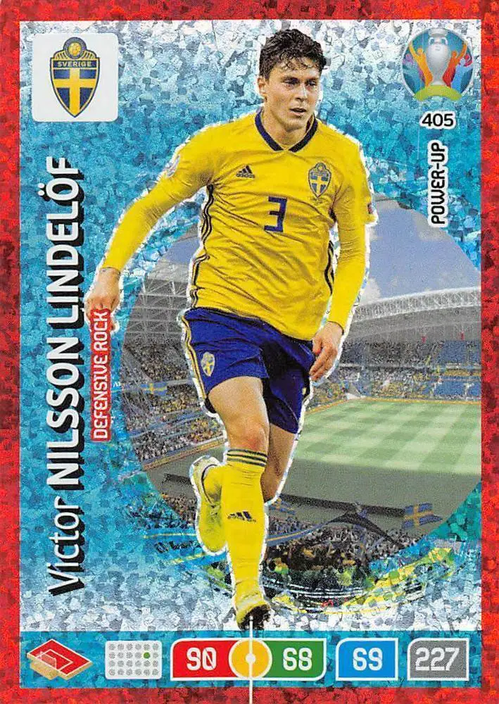 Panini EURO 2020 Preview Adrenalyn XL # 405 Victor Nilsson Lindelof