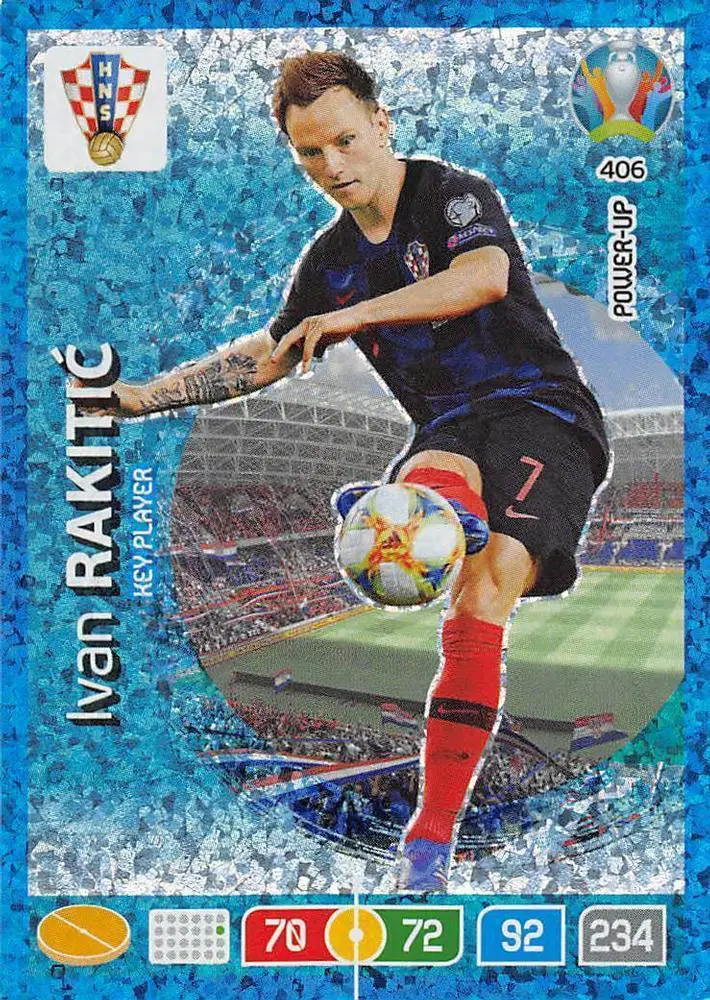 Panini EURO 2020 Preview Adrenalyn XL # 406 Ivan Rakitic