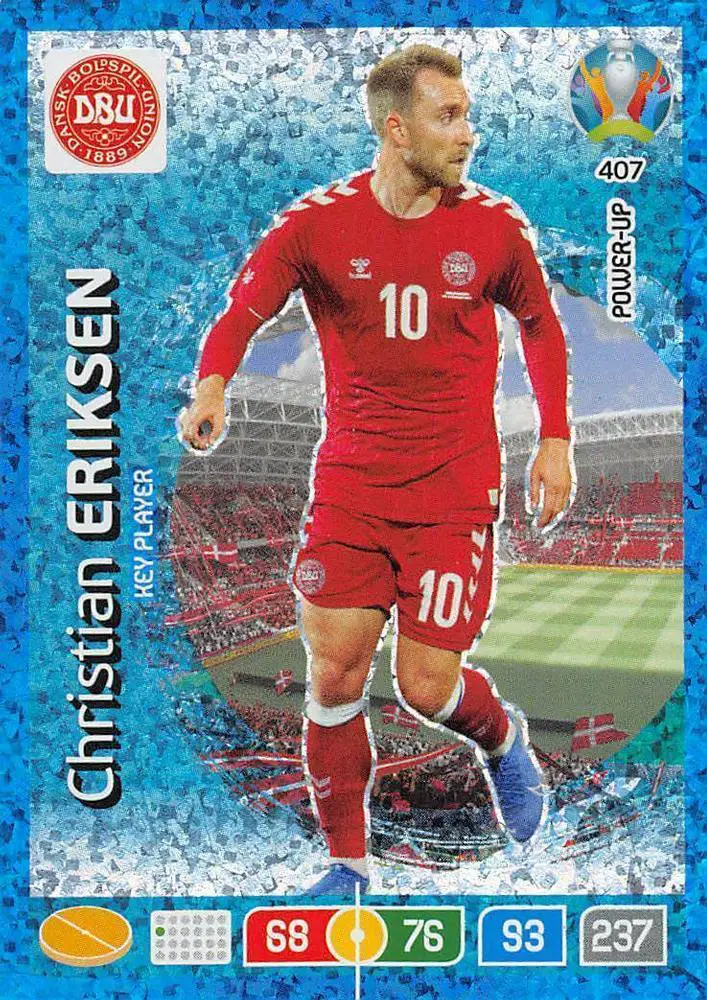 Panini EURO 2020 Preview Adrenalyn XL # 407 Christian Eriksen