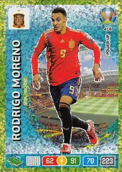 Panini EURO 2020 Preview Adrenalyn XL # 418 Rodrigo Moreno