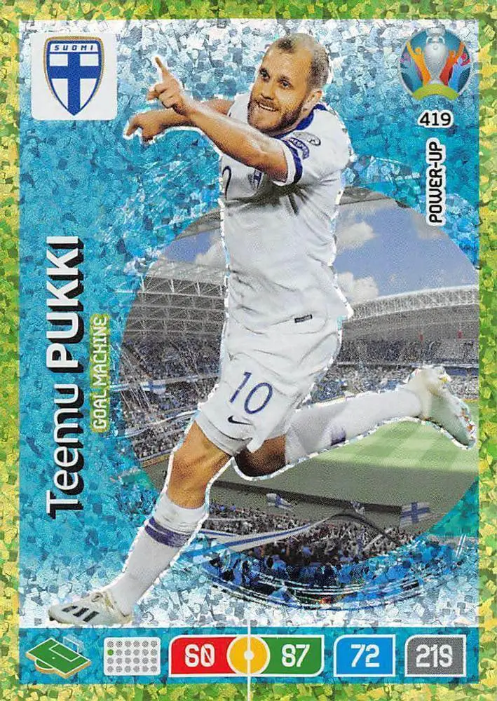 Panini EURO 2020 Preview Adrenalyn XL # 419 Teemu Pukki