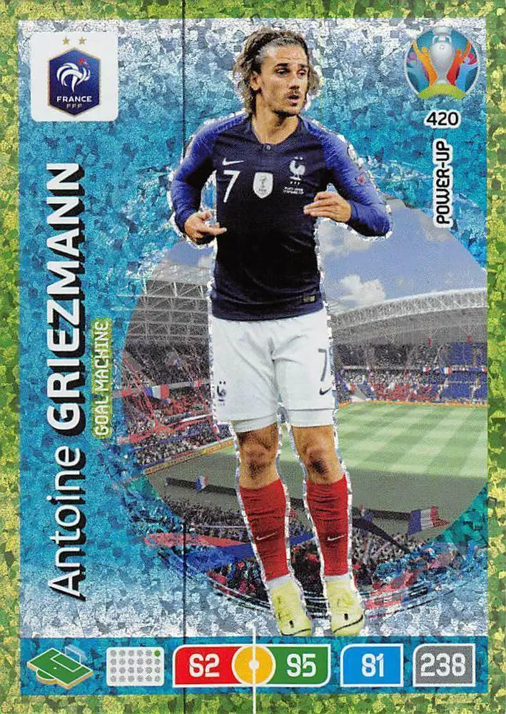 Panini EURO 2020 Preview Adrenalyn XL # 420 Antoine Griezmann