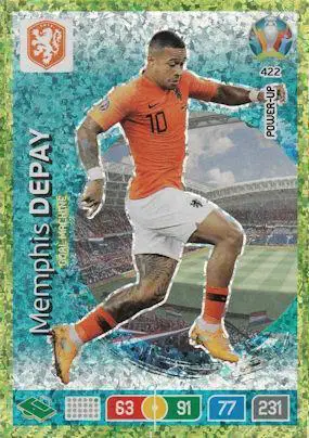 Panini EURO 2020 Preview Adrenalyn XL # 422 Memphis Depay