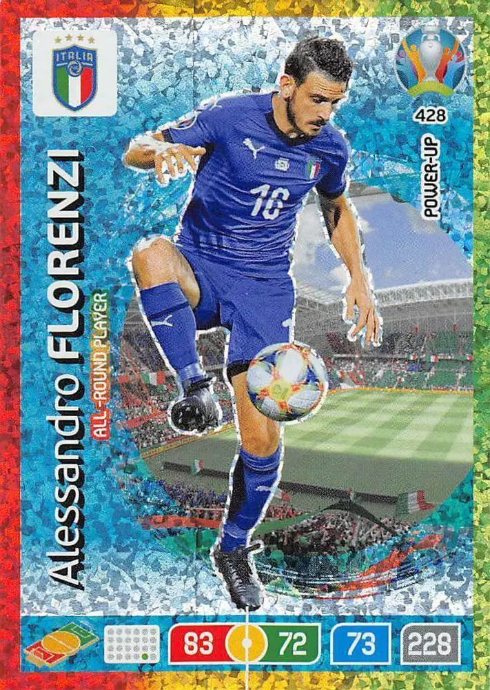 Panini EURO 2020 Preview Adrenalyn XL # 428 Alessandro Florenzi
