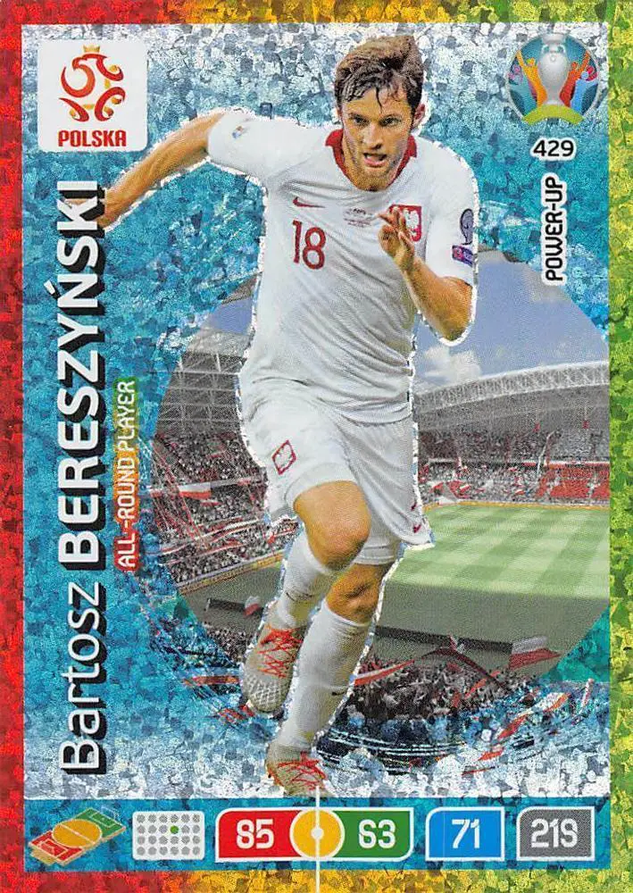 Panini EURO 2020 Preview Adrenalyn XL # 429 Bartosz Bereszynski