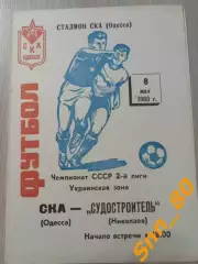 СКА Одесса - Судостроитель Николаев 1988