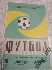 Торпедо Москва - динамо киев 1986