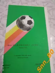 Кайрат Алма Ата - динамо киев 1986