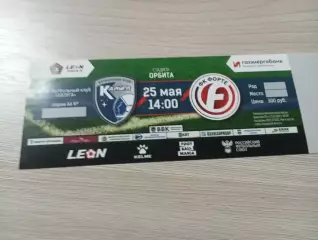 Билет Калуга - Форте Таганрог 2025 3