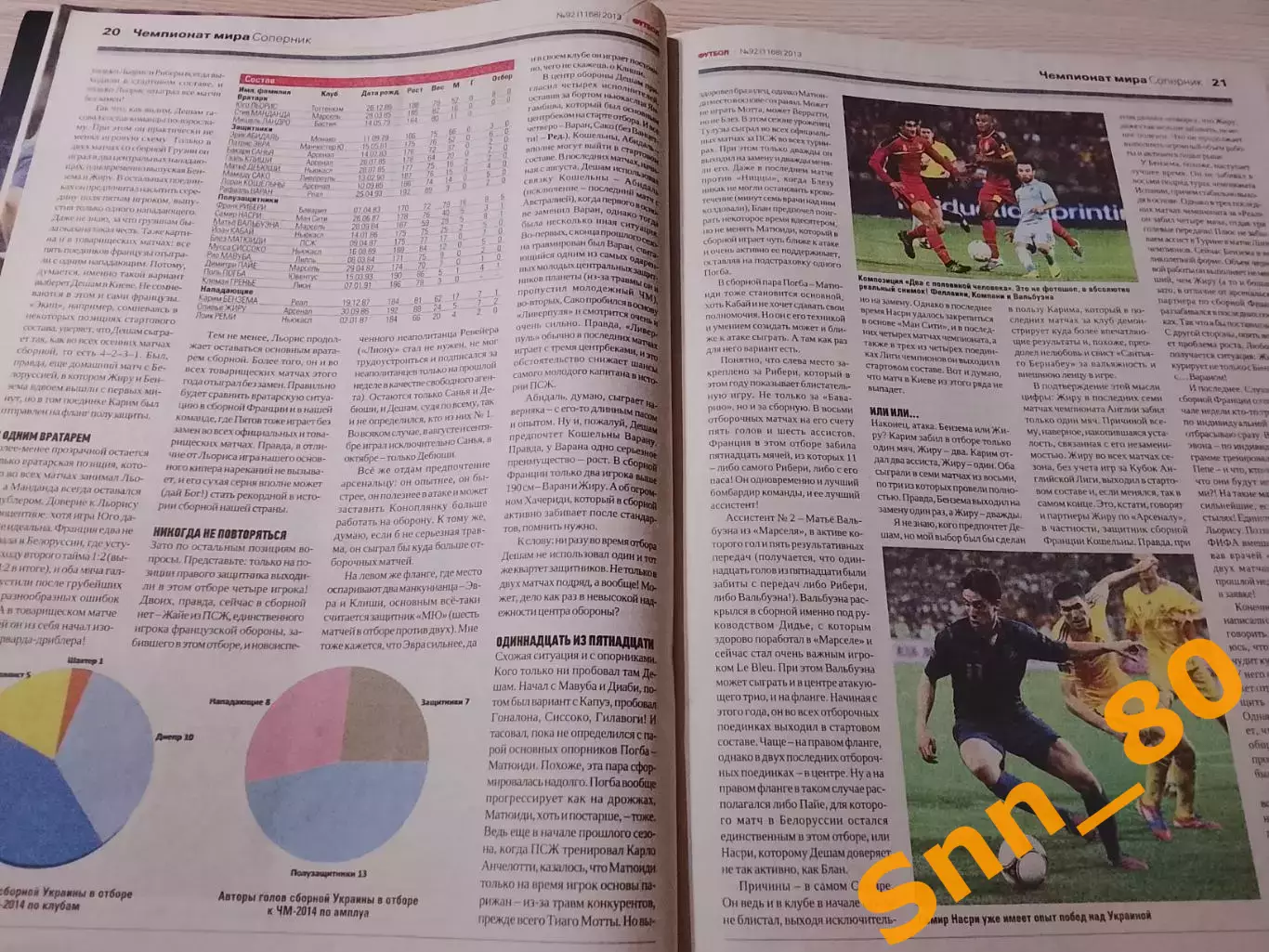 Еженедельник Футбол (Киев, Украина) 2013 №92 (1169) 2