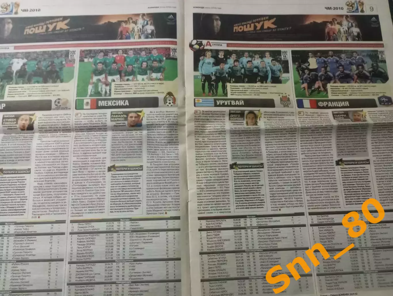 Команда (Киев, Украина) 2010 №7 Спецвыпуск Чемпионат Мира 26стр. 7