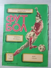 Спартак Владикавказ - ЦСКА Москва 1993