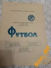 Динамо Махачкала Автомобилист Баку СКИФ Ереван Араз Нахичевань 1977