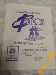 Спартак Андижан - Химик Чирчик 1966