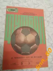 Заря Ворошиловград /Луганск - Таврия Симферополь 1983