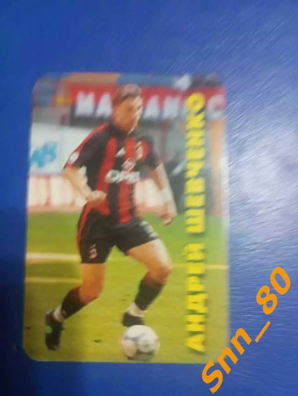 Календарик Андрей Шевченко Милан Италия 2002 2