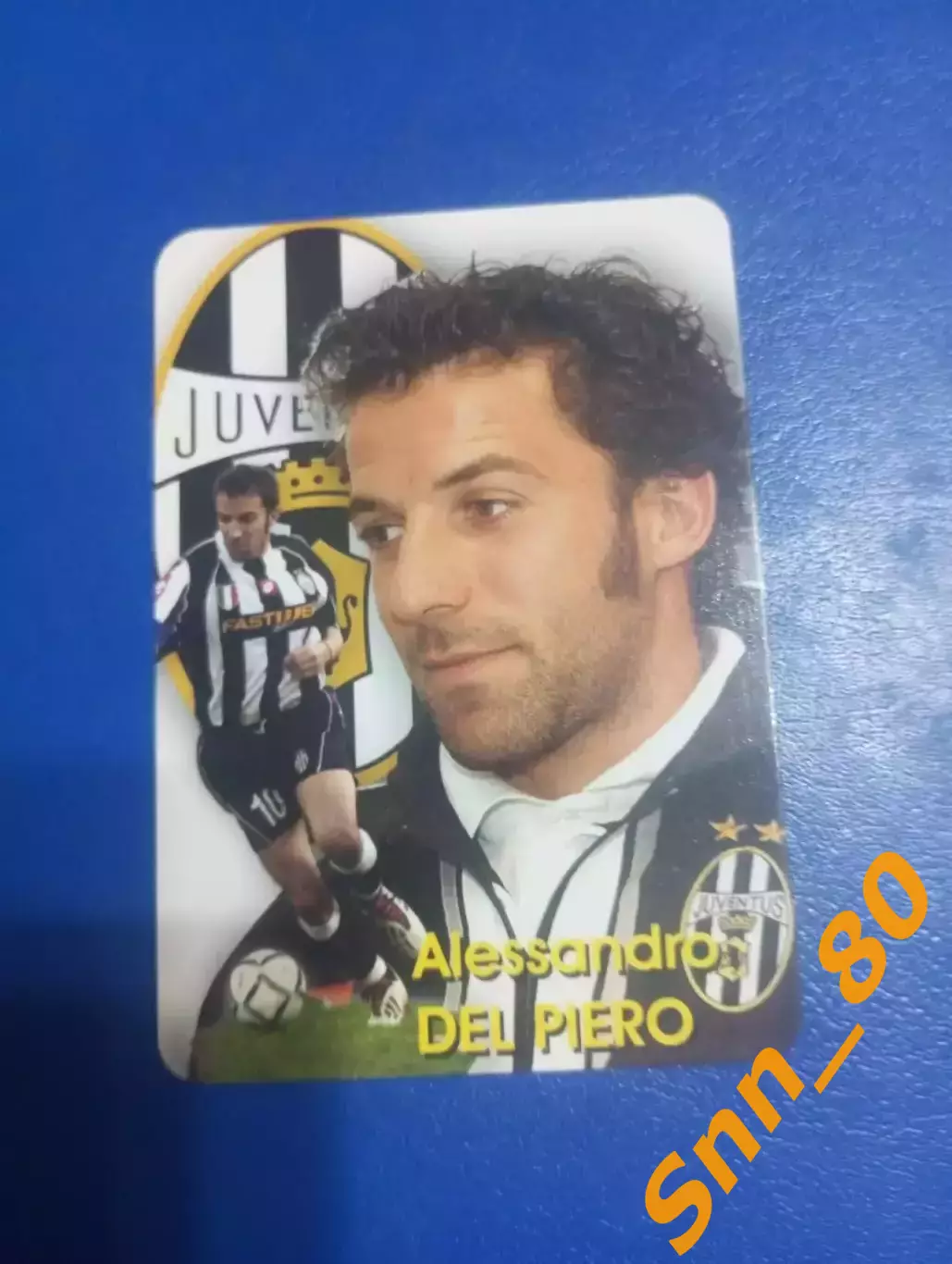 Календарик Алессандро Дель Пьеро Ювентус Турин Италия 2004 1