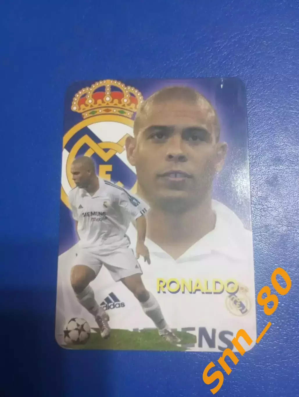 Календарик Роналдо Реал Мадрид Испания 2004 1