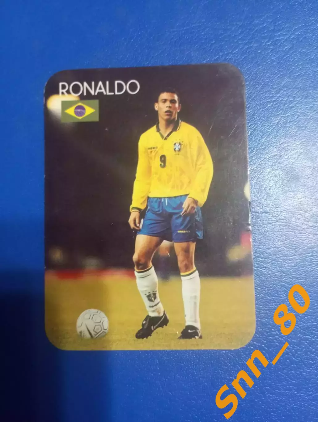 Календарик Роналдо Бразилия 1999 2