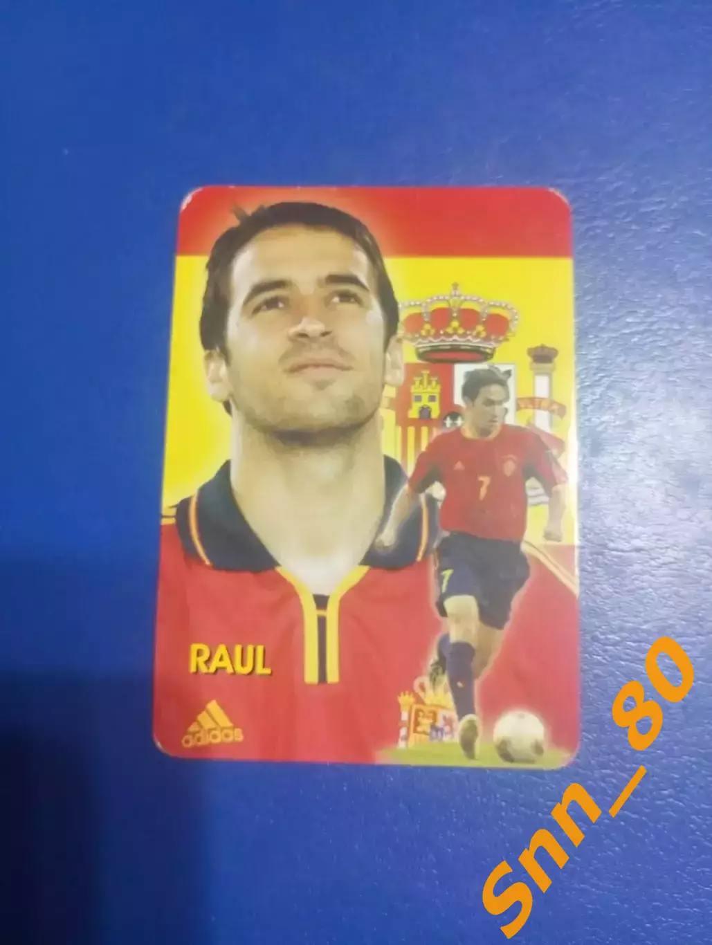 Календарик Рауль Испания 2004