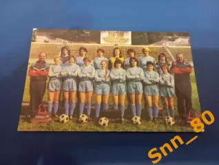 Календарик Динамо Киев 1990 женщины