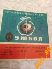Кайрат Алма-Ата - Торпедо Москва 1972