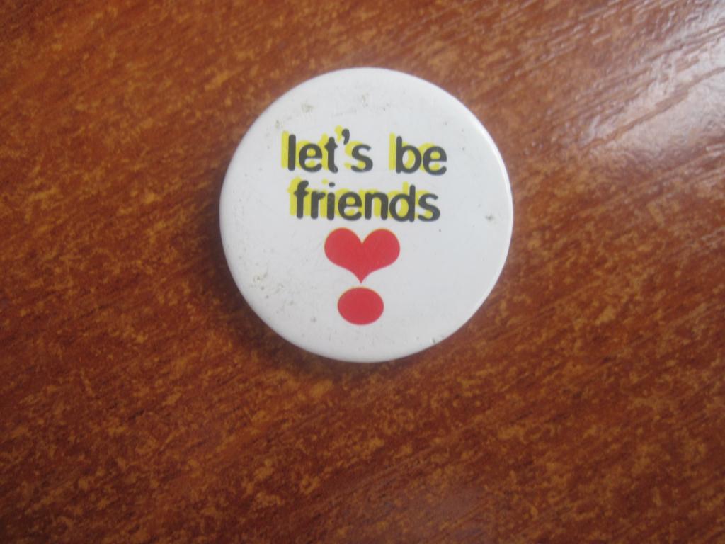 let`s be friends давай будем друзьями