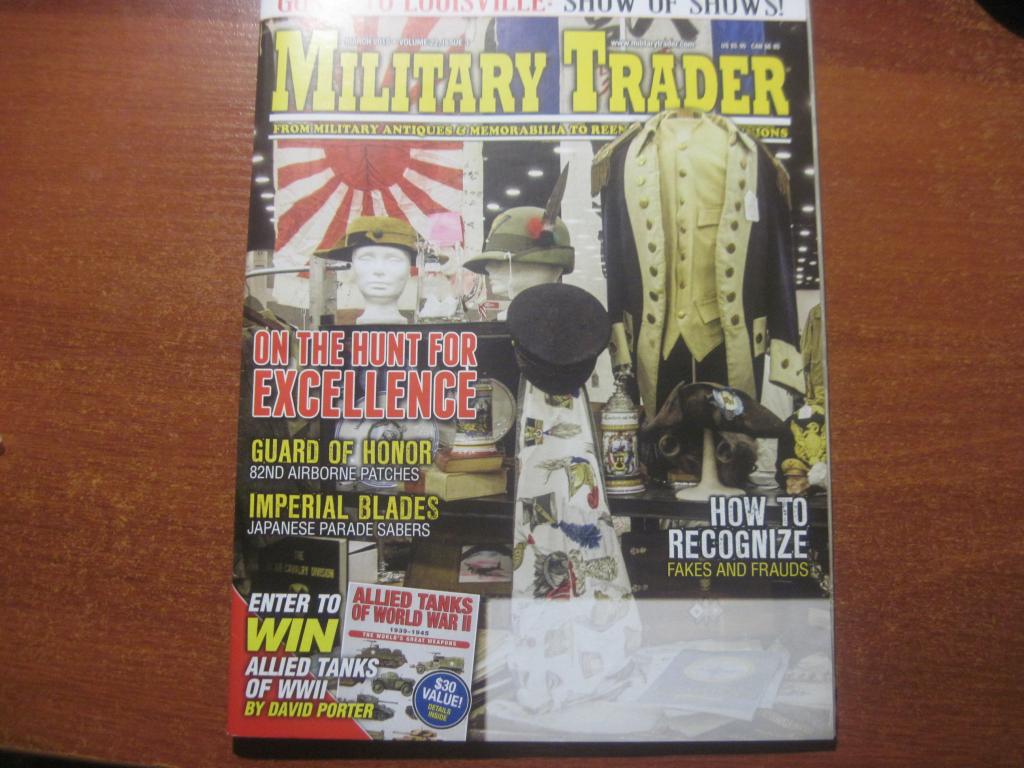 Журнал Military Trader Март 2015 Милитария Награды