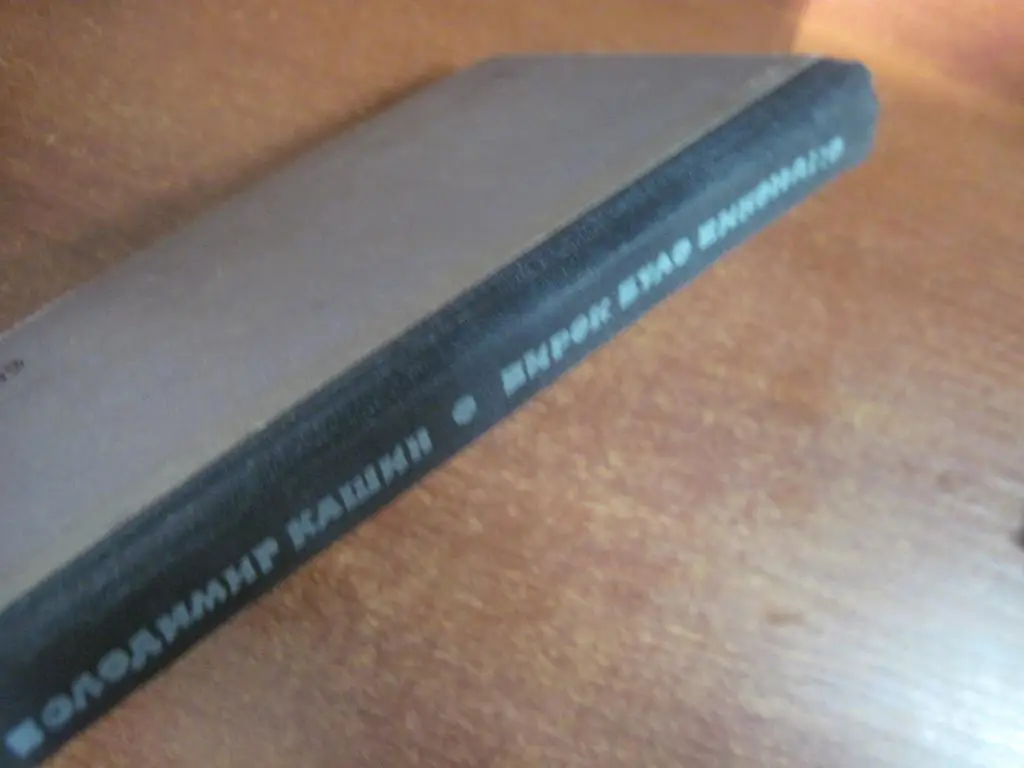 Кашин В. Вирок було виконано. Пригодницький роман К. Радянський письменник. 1968 3